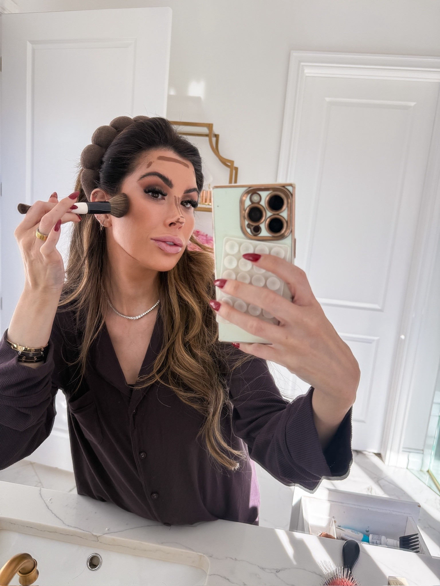 One of my favorite makeup brushes to blend in my bronzer! Wearing a size medium in these skims pajamas! 

Contour - Harmony 

Skims, pajamas, matching pajamas, ribbed pajamas, makeup, beauty, skincare, Holiday pajamas, Emily Ann Gemma

#LTKGiftGuide #LTKHoliday #LTKSeasonal
