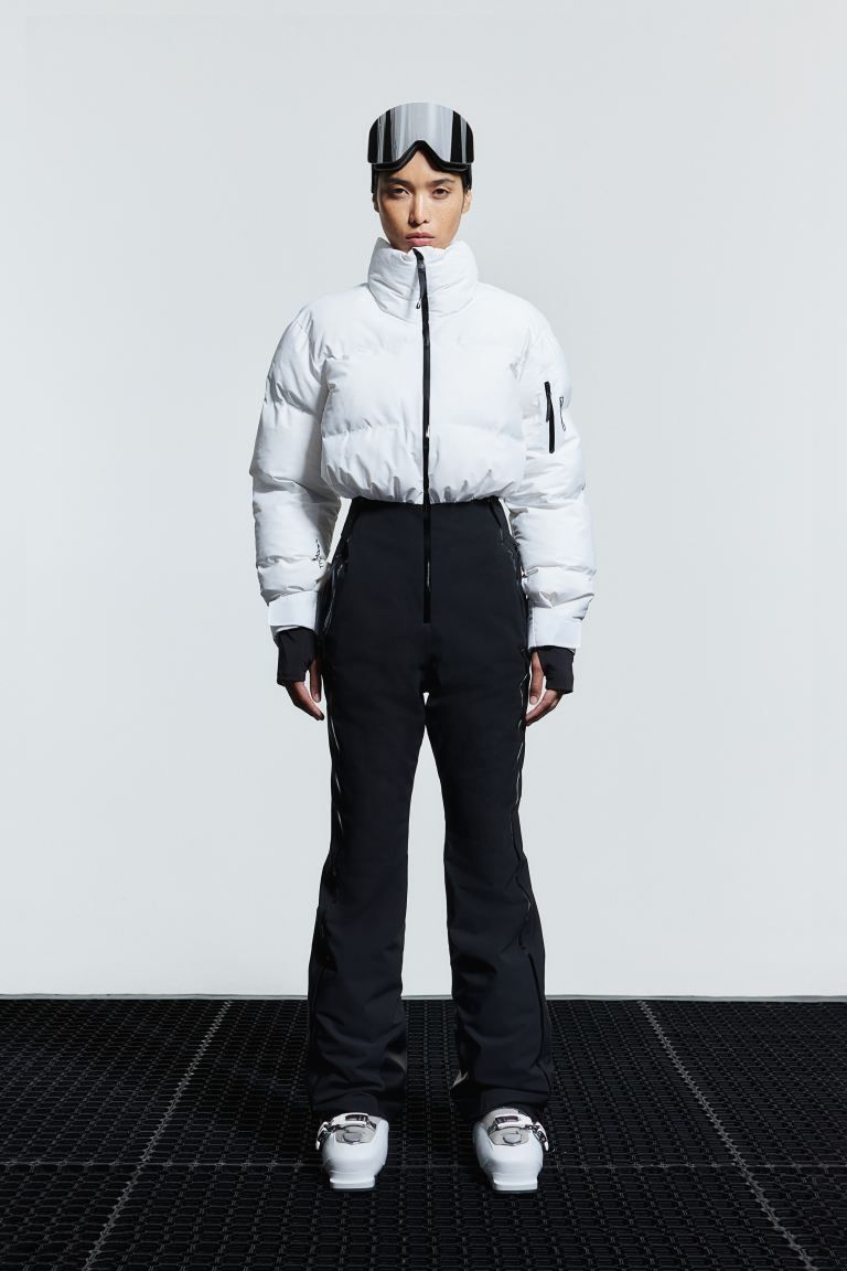 ThermoMove™ Padded Ski Suit - White/black - Ladies | H&M US | H&M (US + CA)