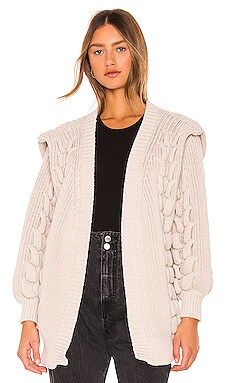 IRO Arwelo Cardigan in Beige from Revolve.com | Revolve Clothing (Global)