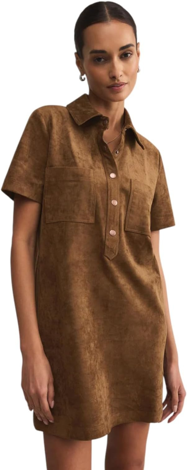 Suede-Like Mini Dress by Z SUPPLY | Amazon (US)