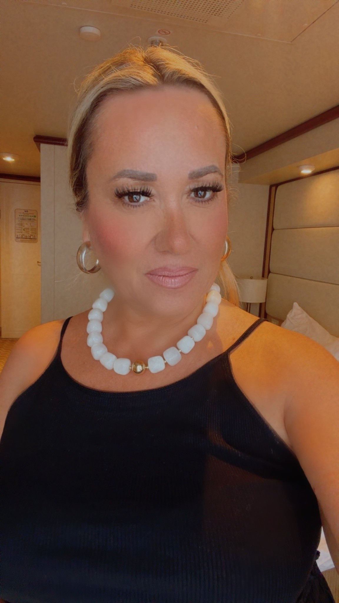 A quick snap before our dinner on deck 5. #cruiselife 

Obsessed with this necklace. I have the matching bracelet too! If you’re looking for a quick & budget-friendly  way to elevate any outfit, look no further. I got you!

Follow my shop @allaboutastyle on the @shop.LTK app to shop this post and get my exclusive app-only content!

#liketkit @shop.Itk
#cruise #vacation #outfit #amazon #amazonfaahion #whattowear #jewelry

#LTKgrwm #LTKootd #LTKTravel