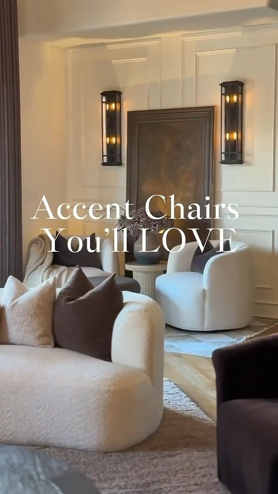 A good accent chair truly transforms a space. These cozy, stylish, luxe‑feeling chairs are some of my favorite home decor finds. 🤎 From the ultra‑comfy square brown velvet chair to the beige barrel chair and the budget‑friendly white swivel barrel chairs, each one adds modern charm and neutral elegance. If you love chic, classic design with great quality, the rounded velvet accent chairs are a dream. 🤎🔥


#homedecor #interiorinspo #amazonfinds #luxeforless #modernhome #neutraldecor

#summerthompsonstyles


#LTKU #LTKHome #LTKdayinmylife