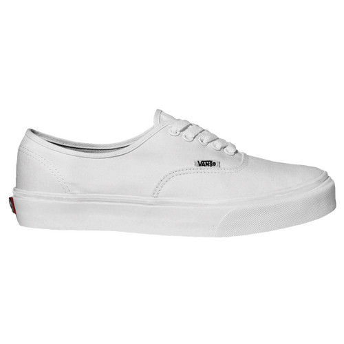 Vans Mens Vans Authentic - Mens Shoes True White/White Size 12.0 | Foot Locker (US)