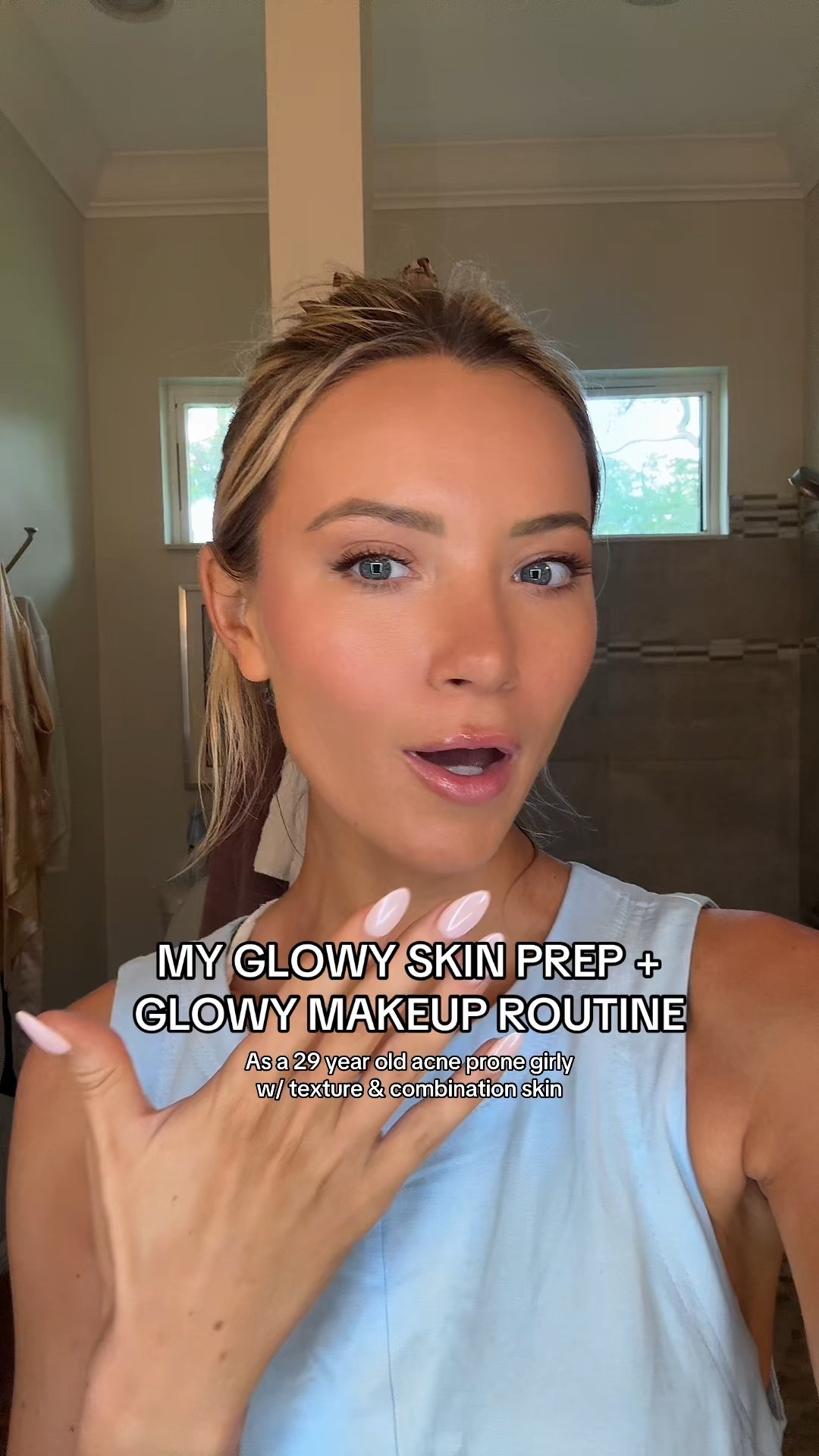 My glowy skin prep + my glowy makeup is routine! 
All water based products (no silicone)
Side note: I’m 29 years old, acne prone, have large pores, textured skin, combination skin, and sensitive skin). 
Save this post for the Sephora sale! 

#LTKWatchNow #LTKBeauty