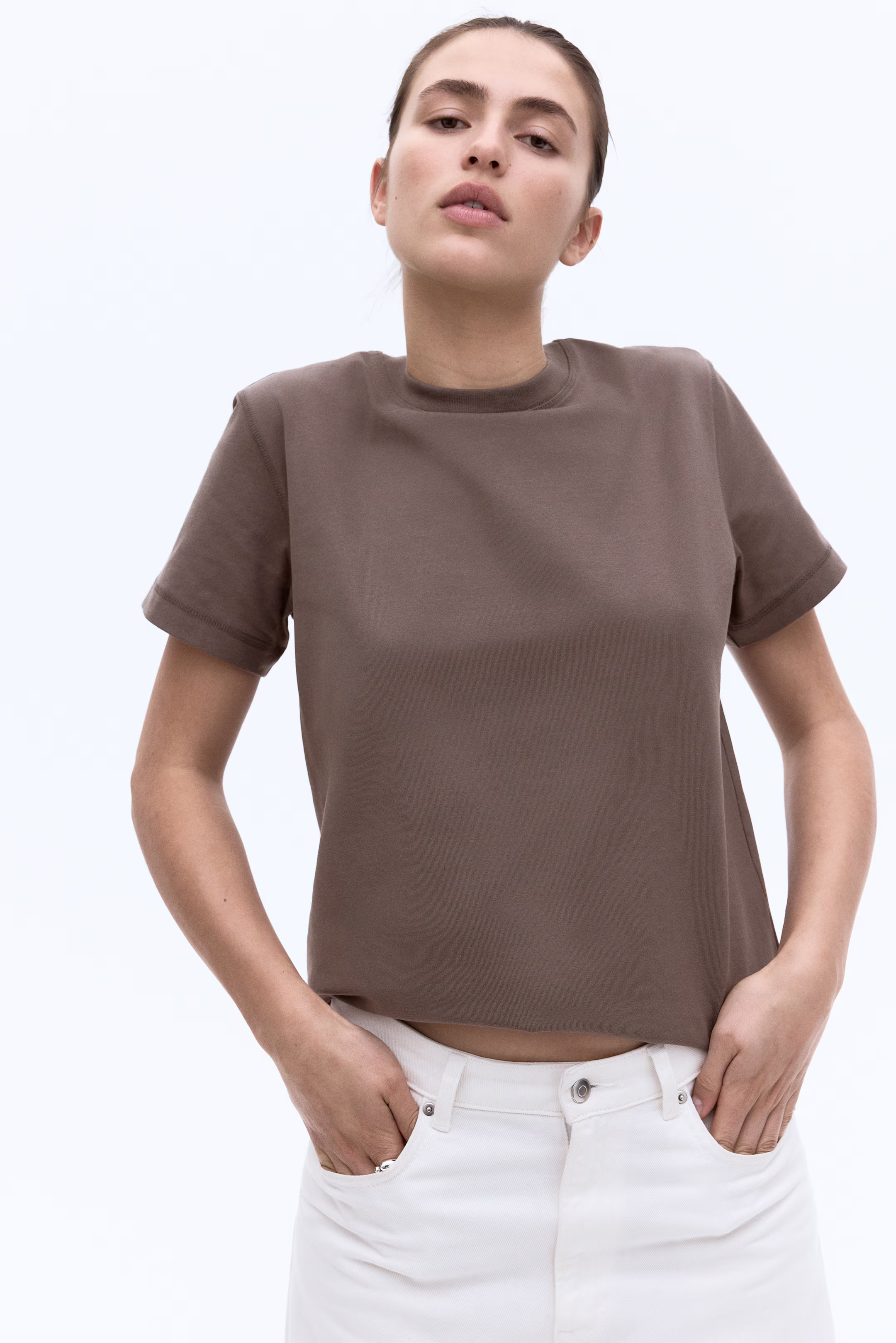 Oversized Baumwoll-T-Shirt | H&M (DE, AT, CH, NL, FI)