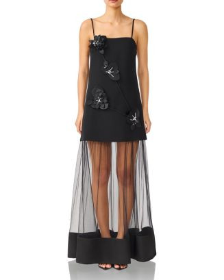 Reina 3D Floral Maxi Dress | Bloomingdale's (US)