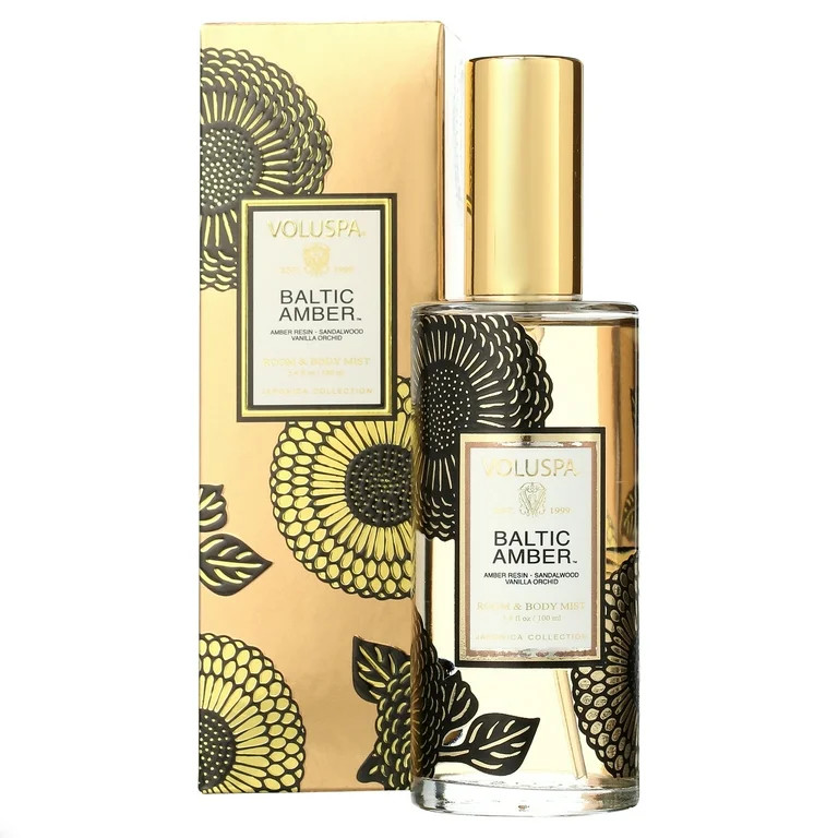 Voluspa Baltic Amber Room and Body Mist Limited 3.2 oz | Walmart (US)