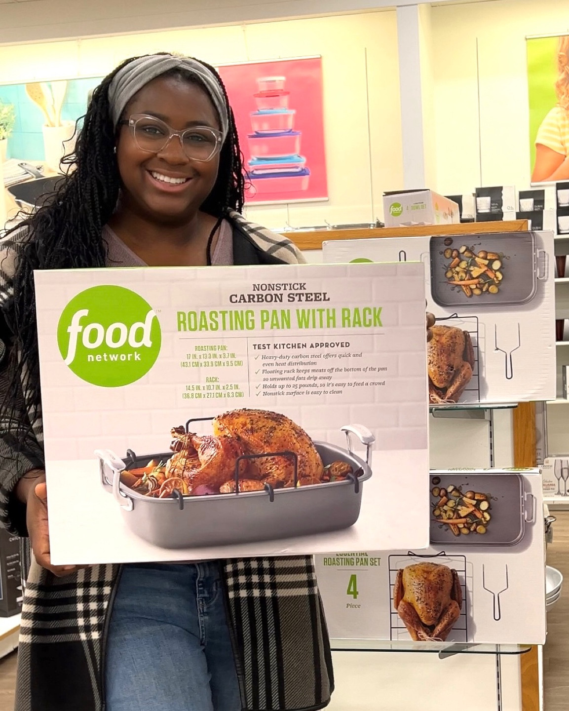 For the hostess with the mostess, this Roasting Rack is perfect! It’s nonstick and holds up to 25 lbs  

#LTKhome #LTKGiftGuide #LTKparties