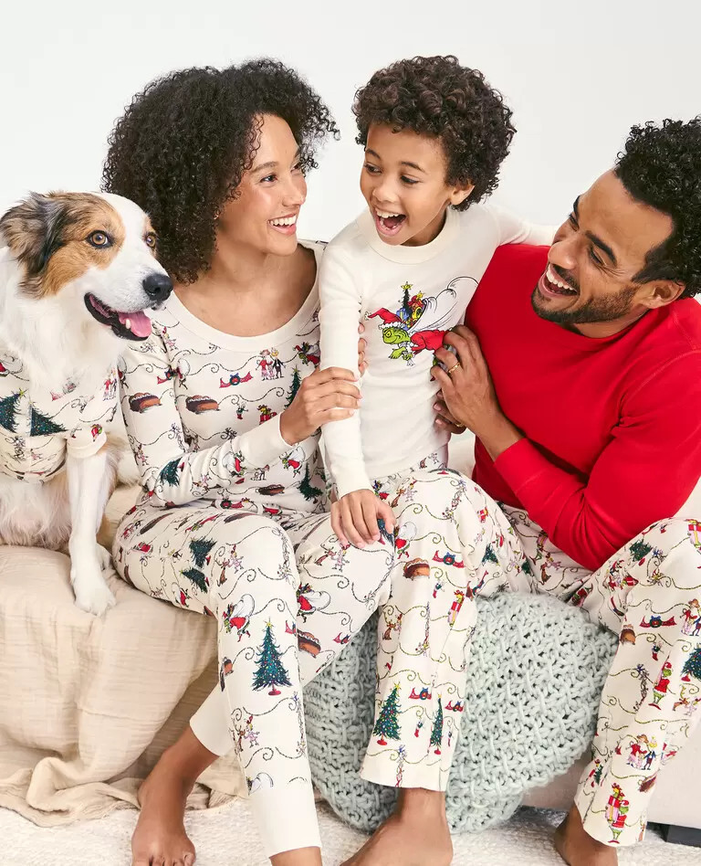 Dr. Seuss Grinch Matching Family Pajamas | Hanna Andersson
