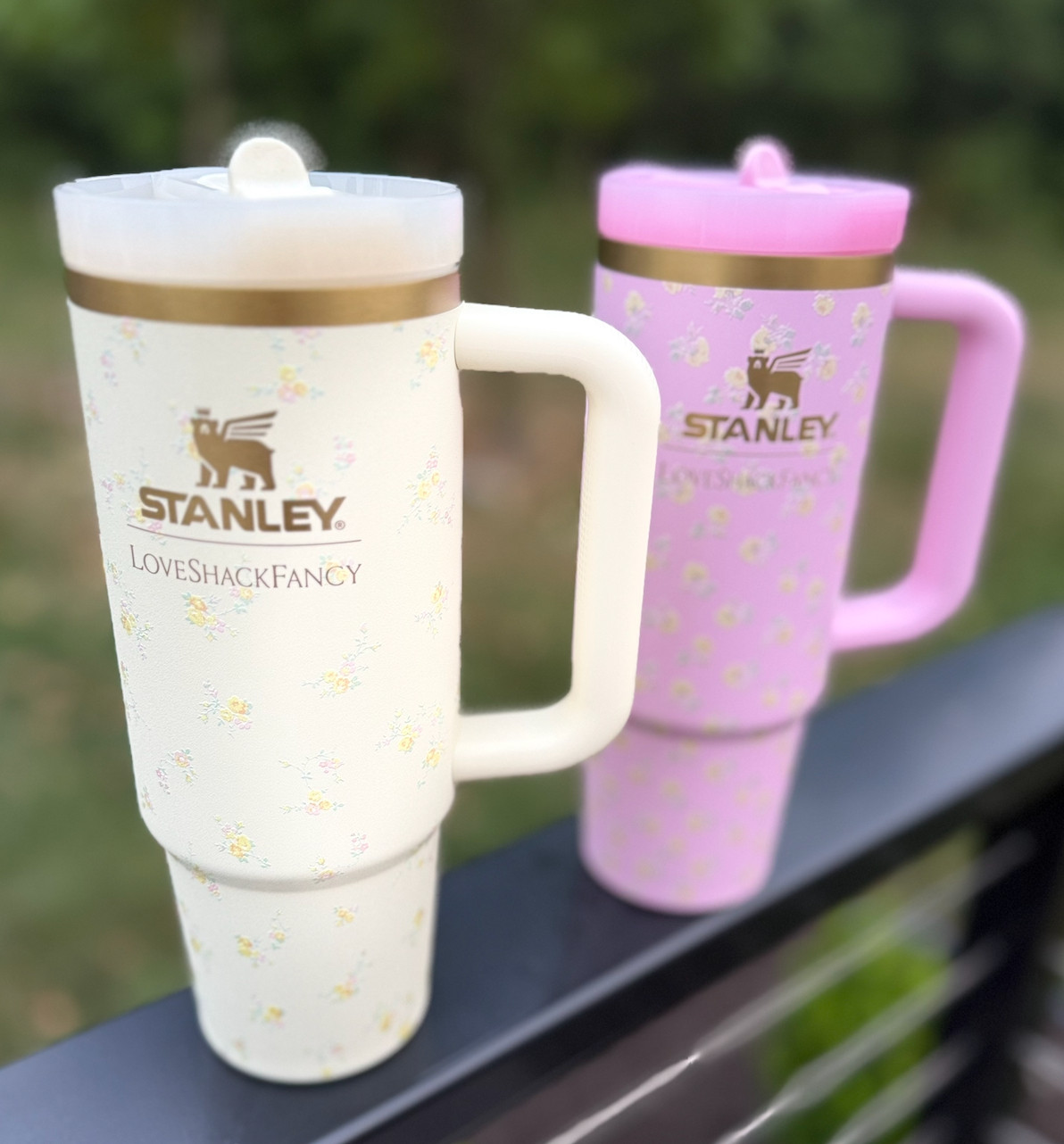 LoveShackFancy Stanley tumblers for back to school 

 