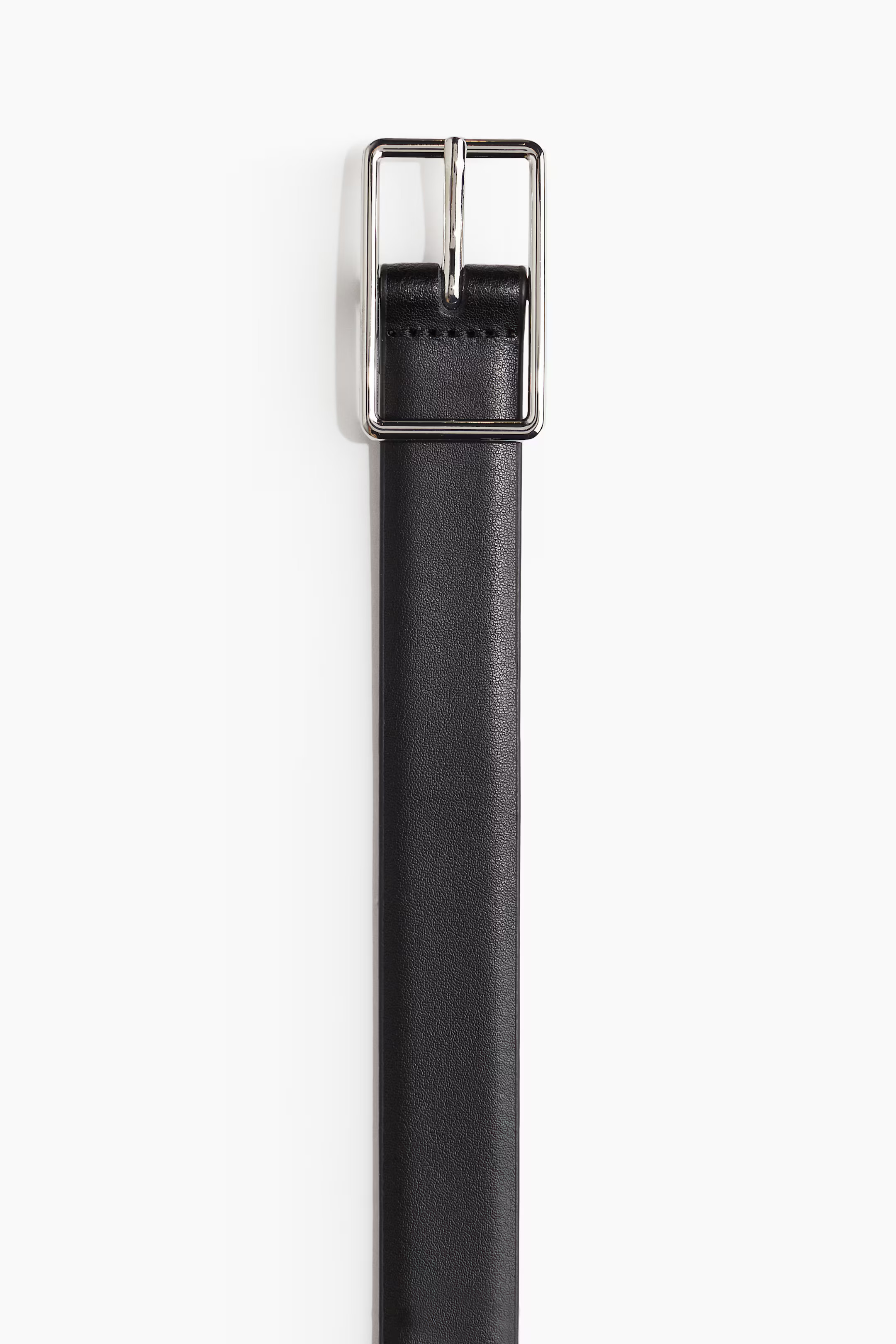 Leather belt - Black - Ladies | H&M GB | H&M (UK, MY, IN, SG, PH, TW, HK)