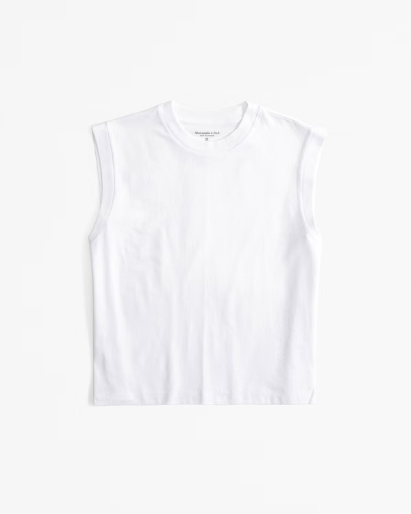 Women's Premium Polished Easy Tank | Women's Tops | Abercrombie.com | Abercrombie & Fitch (US)