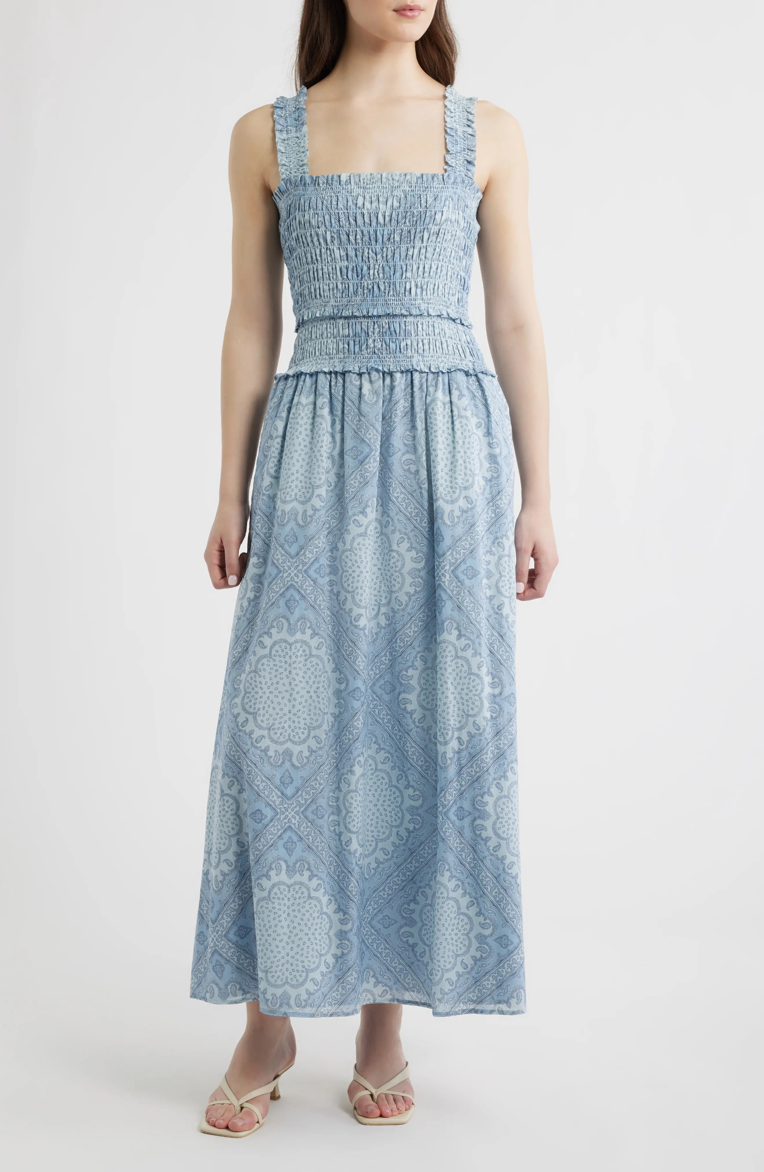 Hill House Home The Azalea Nap Cotton Maxi Dress (Women) | Nordstrom | Nordstrom