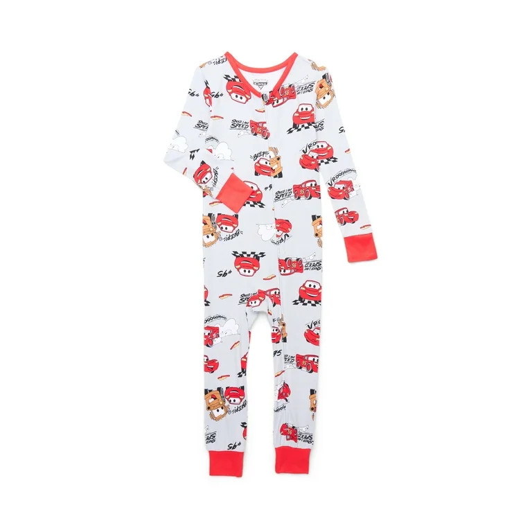 Cars Baby and Toddlers' One-Piece Sleeper, Sizes 12M-5T | Walmart (US)