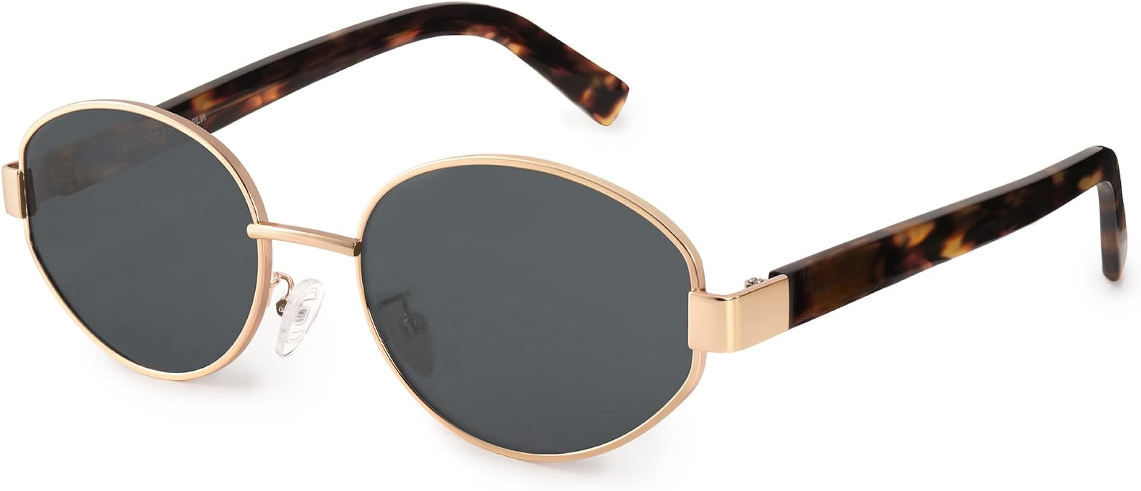 FURTALK Retro Oval Sunglasses Womens UV400 Protection Trendy Sun Glasses Sunnies Shades FT8219 | Amazon (US)