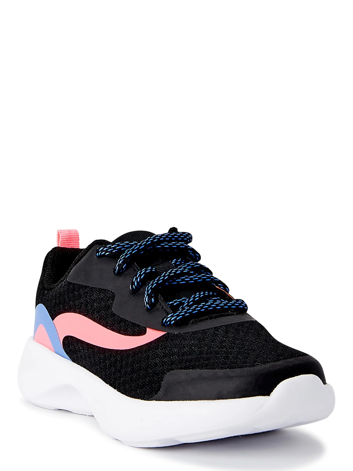 Athletic Works Little and Big Girls’ Mesh Jogger Sneakers, Sizes 13-6 | Walmart (US)