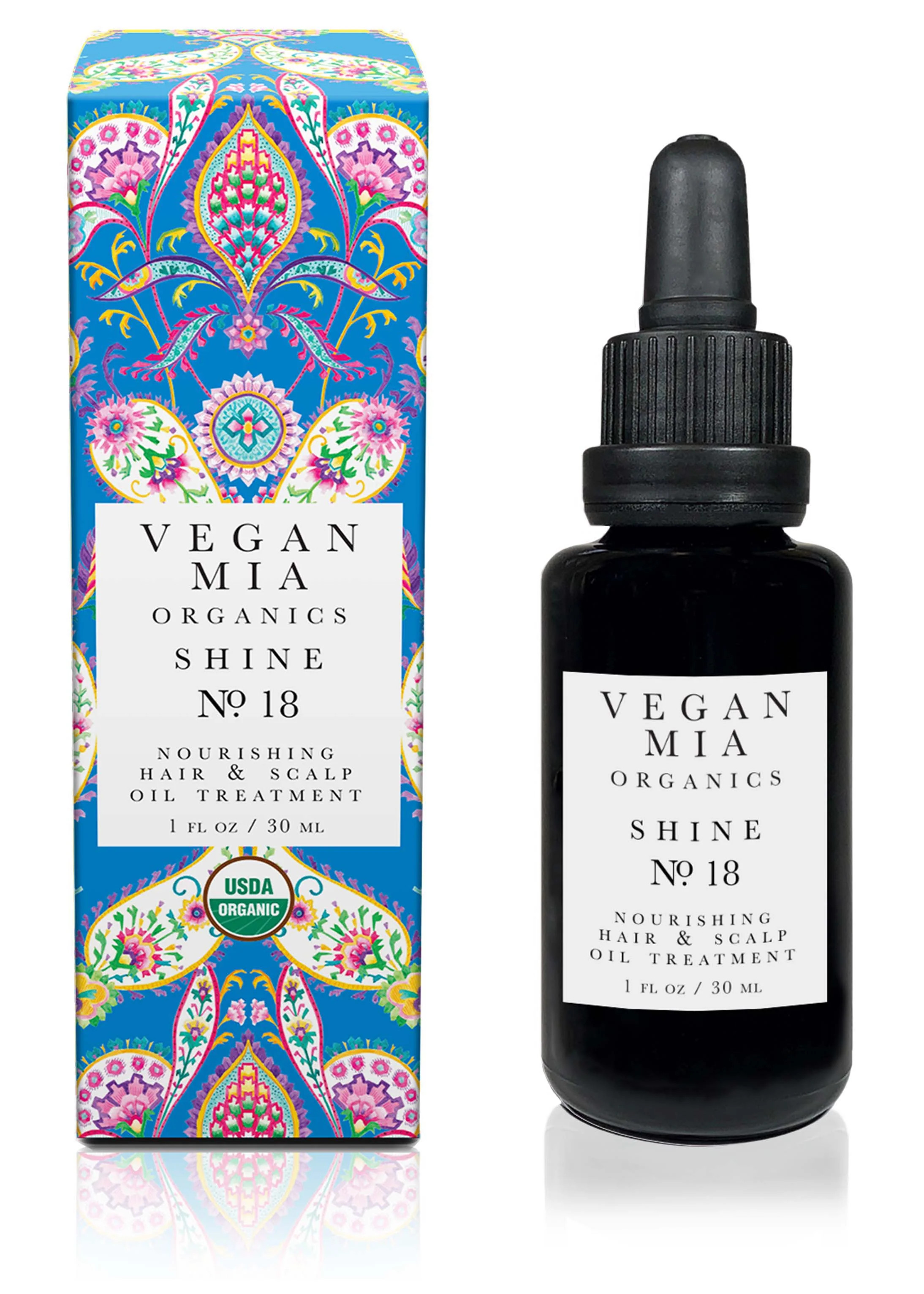 Shine Nourishing Hair and Scalp Oil Treatment | Vegan Mia