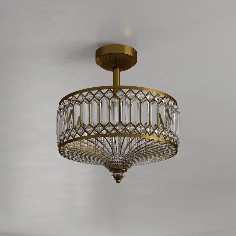Laurie Semi Flush Mount | Wayfair North America