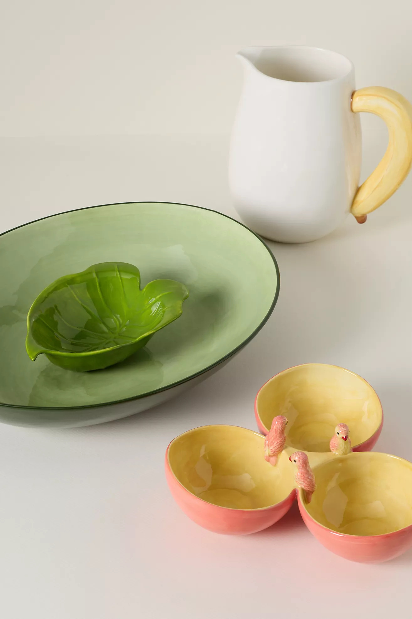 Farm Rio x Anthropologie Stoneware Chip & Dip Platter | Anthropologie (US)