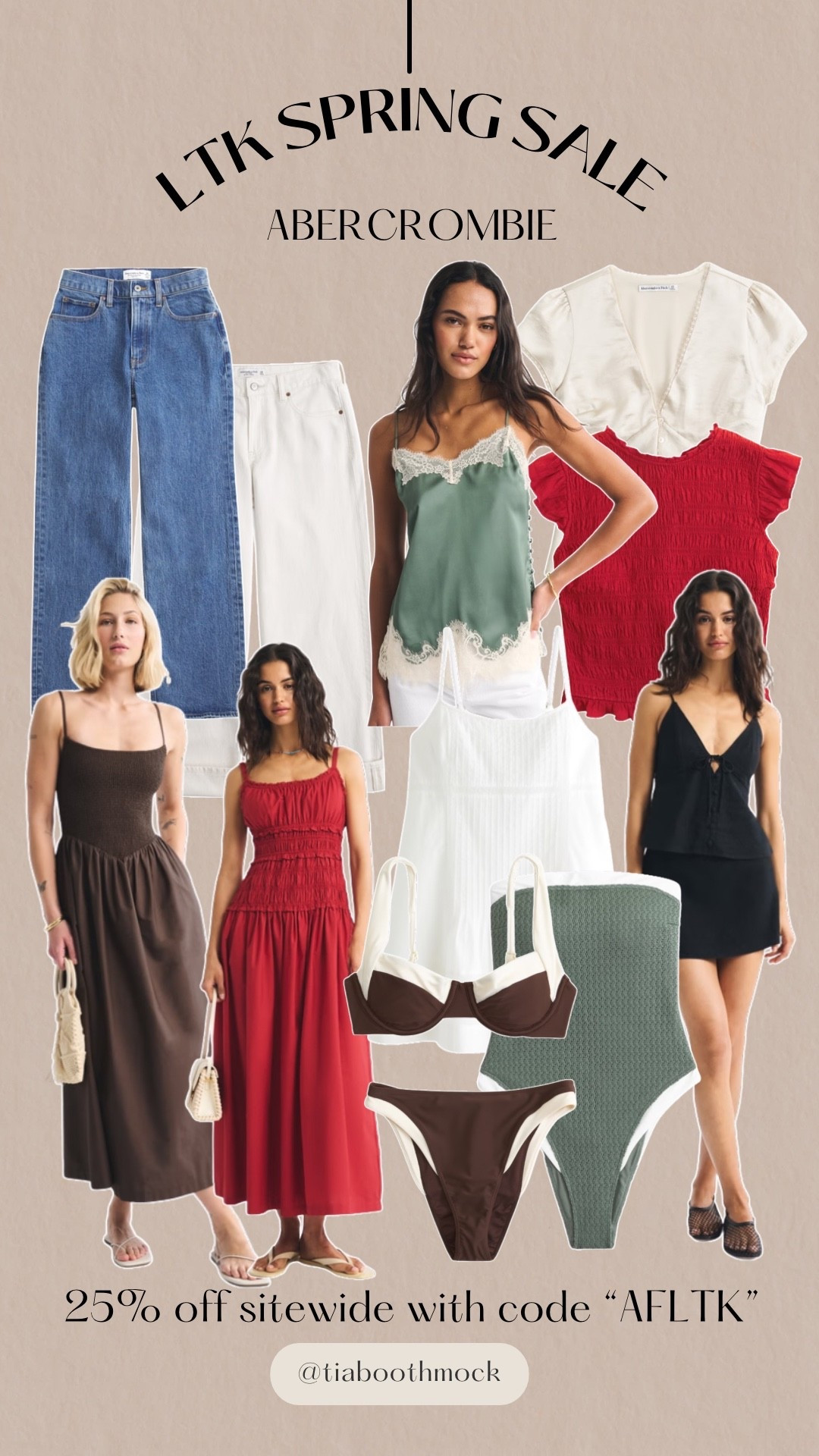 Don’t want to miss out on @abercrombie’s LTK Spring Sale deals! Use “AFLTK” for 25% off sitwide 🤎 

#LTKSaleAlert #LTKootd #LTKSpringSale