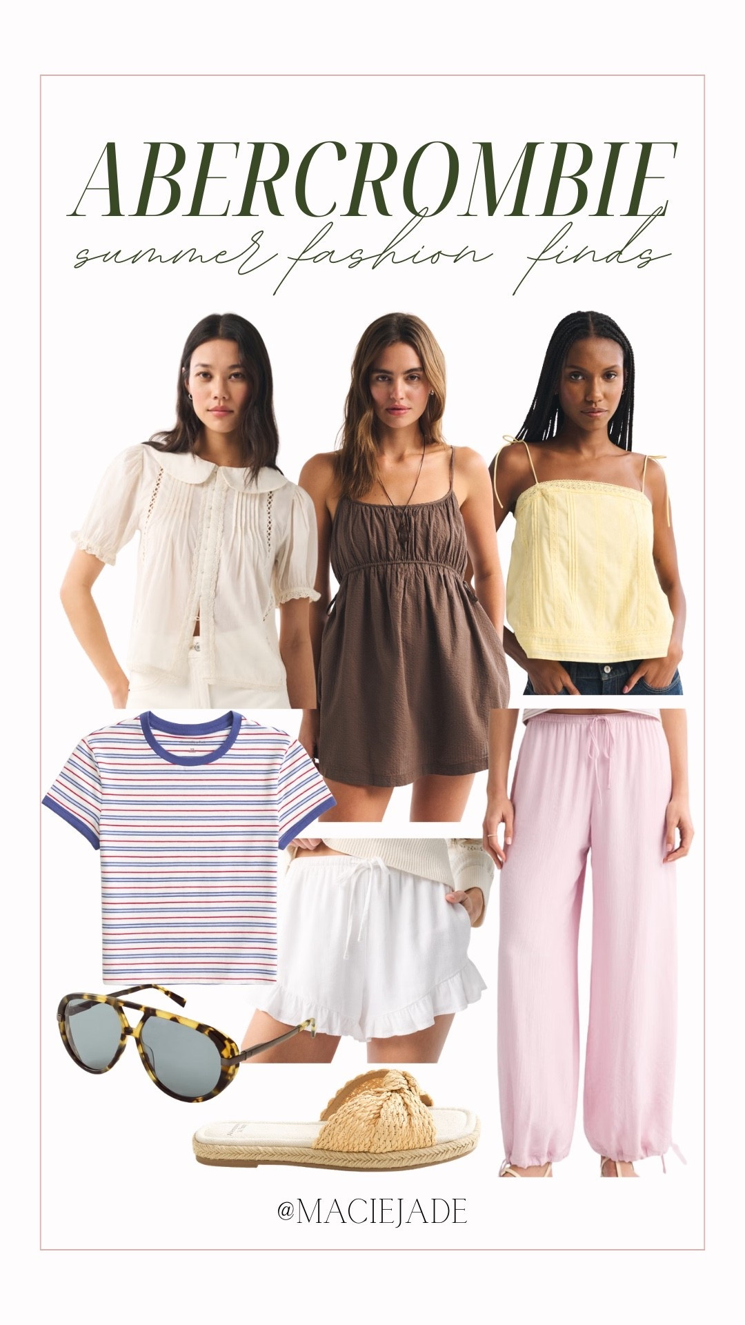 Summer Fashion Finds at Abercrombie! ☀️
summer fashion, summer outfit, summer style, abercrombie new arrivals, abercrombie summer fashion

#LTKootd #LTKSeasonal