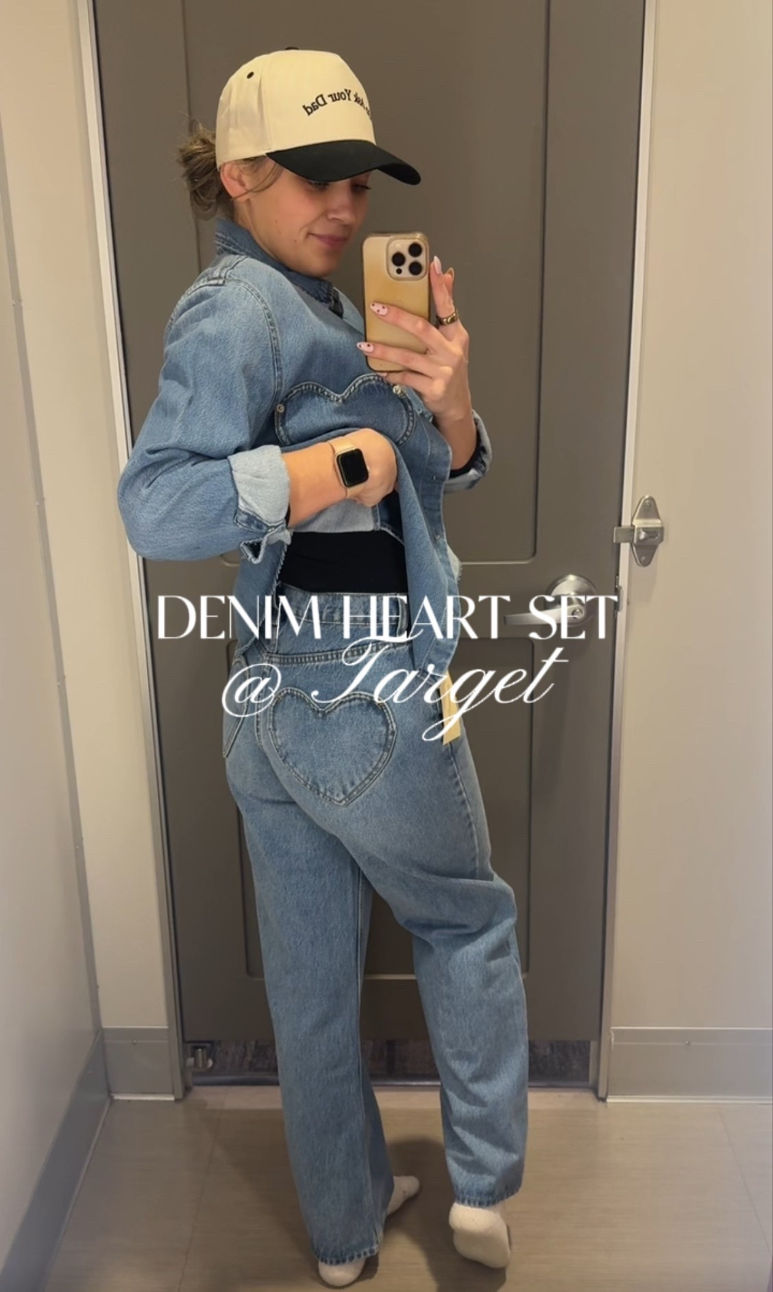 Absolutely obsessed with this new denim heart set from Target!! I am a sucker for all things hearts! ❤️ 

#LTKgrwm #LTKootd #LTKmomlife