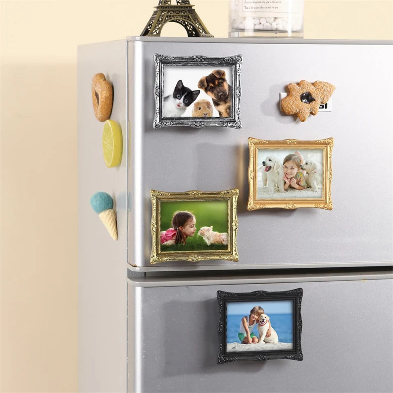 Personalized Photo Fridge Magnet, Mini Photo Frame Refrigerator Magnets, Frame Decor,wedding Gift... | Etsy (Global)