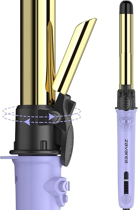 Rotating Curling Iron 1 inch for All Hair Types-Rapid Heating Automatic Curling Iron-Self Hair Cu... | Amazon (US)