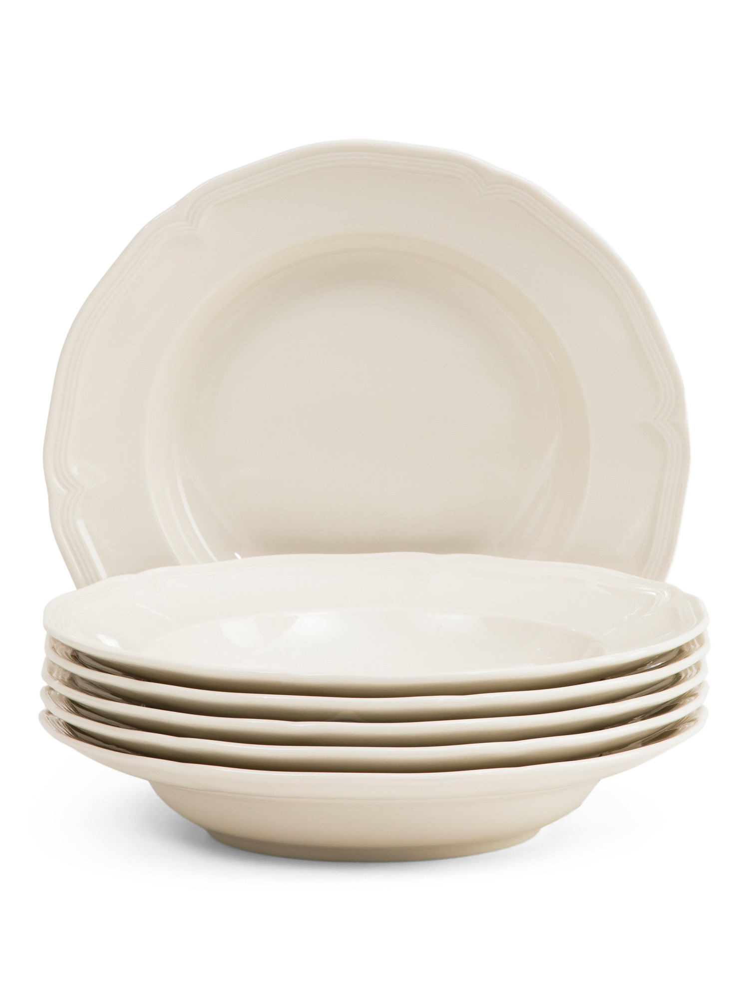 Made In Germany 6pk Porcelain Deep Dinner Plates | TJ Maxx