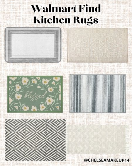 Walmart kitchen rugs #walmarthome 

#LTKHome