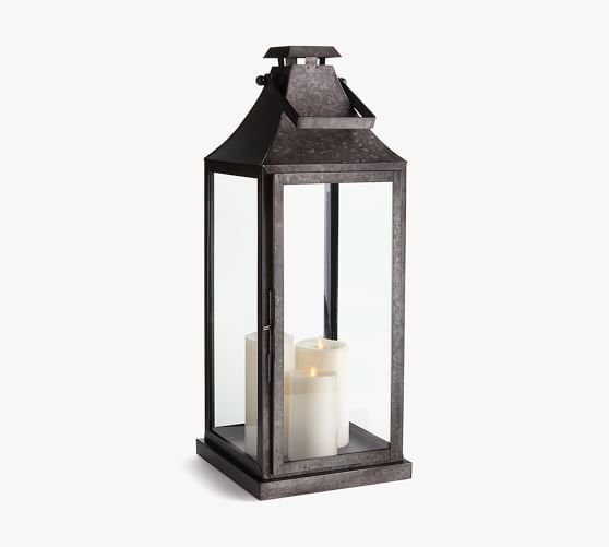 Gale Metal Outdoor Lantern | Pottery Barn (US)