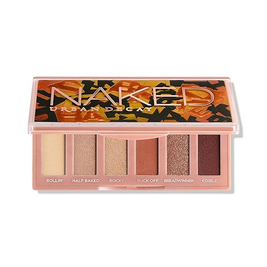Urban Decay Naked Mini Eyeshadow Palette - 6 Multi-use Shades, Ultra-Blendable, Lasts Up to 12 Ho... | Amazon (US)