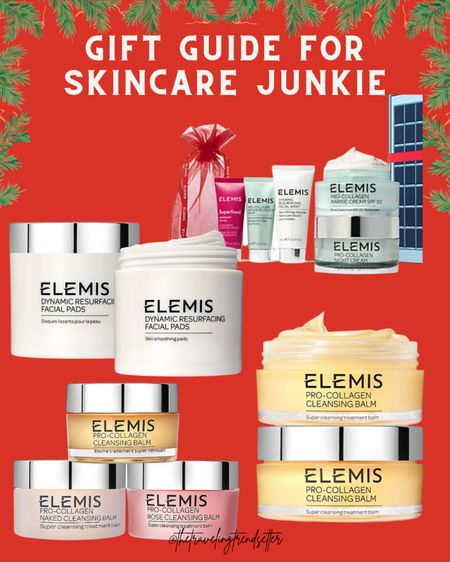 Give guide for the skin care, junkie, Elemis , cyber Monday, Black Friday, sale, gift set

#LTKCyberWeek #LTKGiftGuide #LTKbeauty