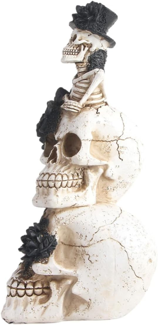 HOLIDYOYO 1pc Third Base Skull Halloween Skeleton Head Skull Head Ornament Halloween Bar Decorati... | Amazon (CA)