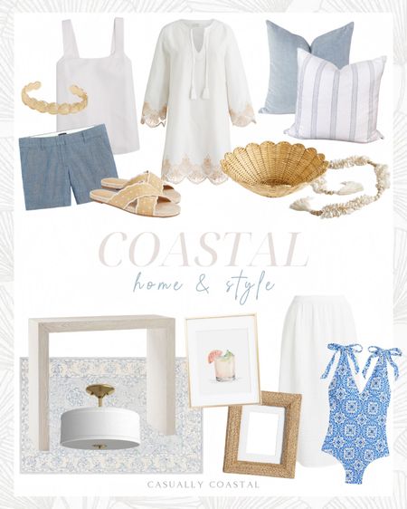 Coastal Home & Style Finds

Coastal sale, coastal style, coastal decor, coastal home, beach home, beach house decor, swimsuit, sandals, gold jewelry, summer outfit, coastal pillows, chambray shorts, gauze skirt, tie shoulder one piece swimsuit, stripe pillow cover, blue velvet pillow, 20x20 pillow covers, coastal rug, affordable rug, 5x8 rug, entry console, coastal console table, semi flush mount, coastal lighting, coastal flush mount, grapefruit Paloma watercolor print, coastal wall art, coastal artwork, rope woven frames, shell garland with beads, coastal bowl, scalloped polka dot slide sandals, swimsuit coverup, beach tunic, shell cuff bracelet, gold cuff bracelet, linen blend square neck tank top 

#LTKFindsUnder50 #LTKHome #LTKFindsUnder100