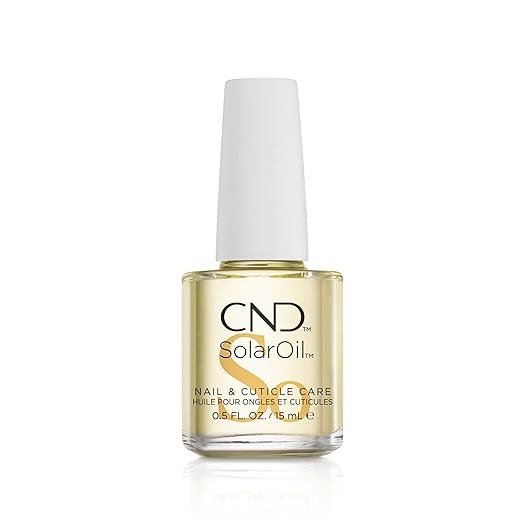 CND SolarOil Cuticle Oil, Natural Blend Of Jojoba, Vitamin E, Rice Bran and Sweet Almond Oils, Mo... | Amazon (US)