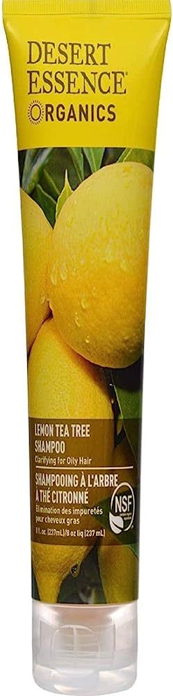 DESERT ESSENCE, Lemon Tea Tree Shampoo - 8 oz | Amazon (US)