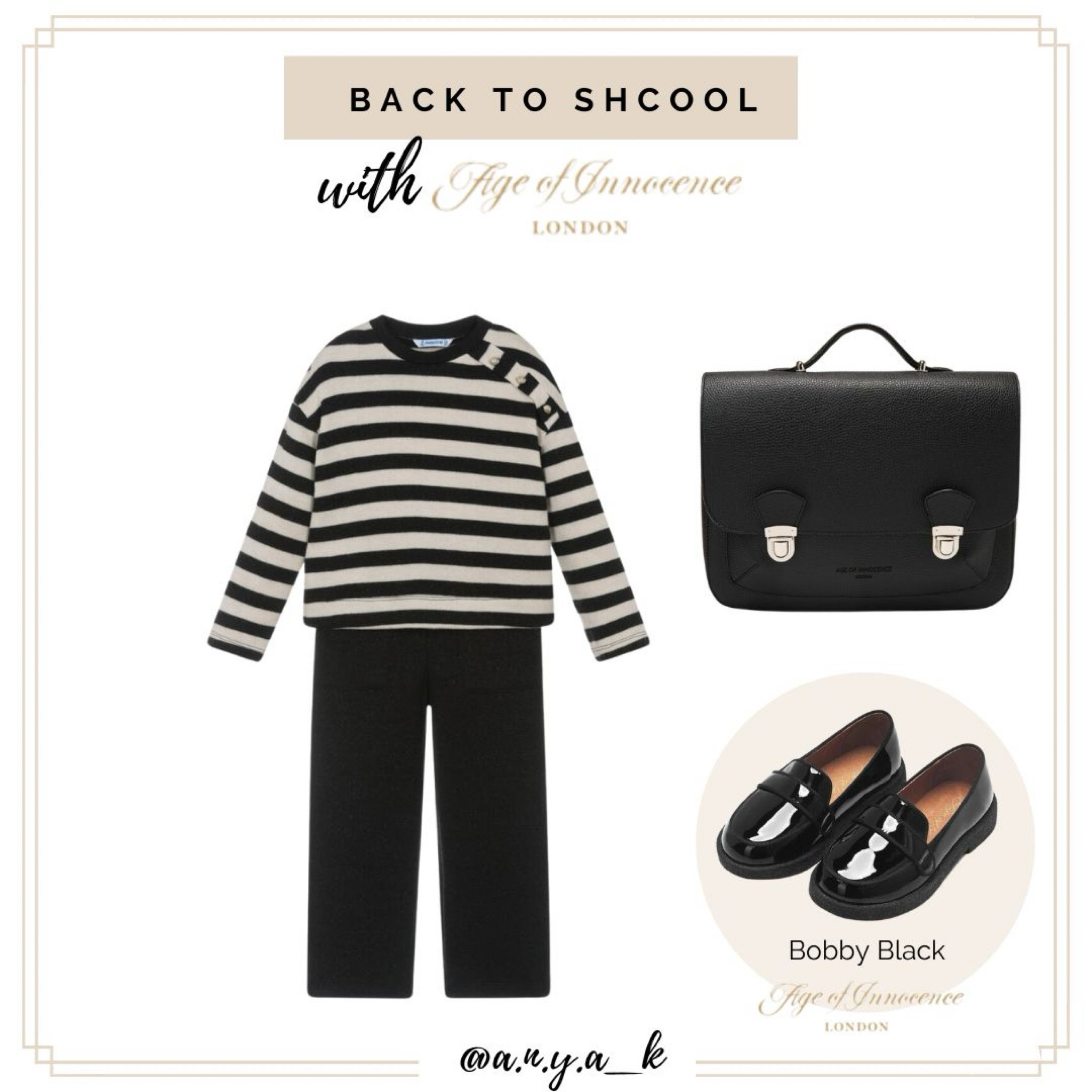 Sleek and stylish for the school year ahead! 🖤

#BackToSchool #KidsFashion #AgeOfInnocenceLondon #MonochromeStyle #LTKKids #LTKBackToSchool

#LTKBacktoSchool #LTKFamily #LTKKids