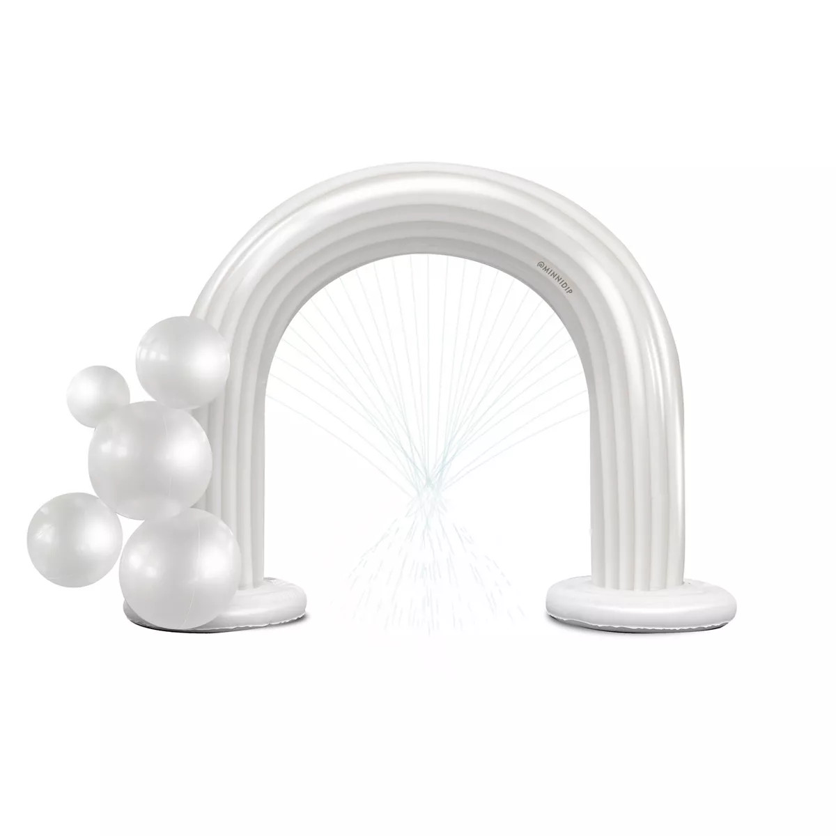 MINNIDIP Exclusive Resort Collection Garland Arch Play Sprinkler - Iridescent Pearl | Target