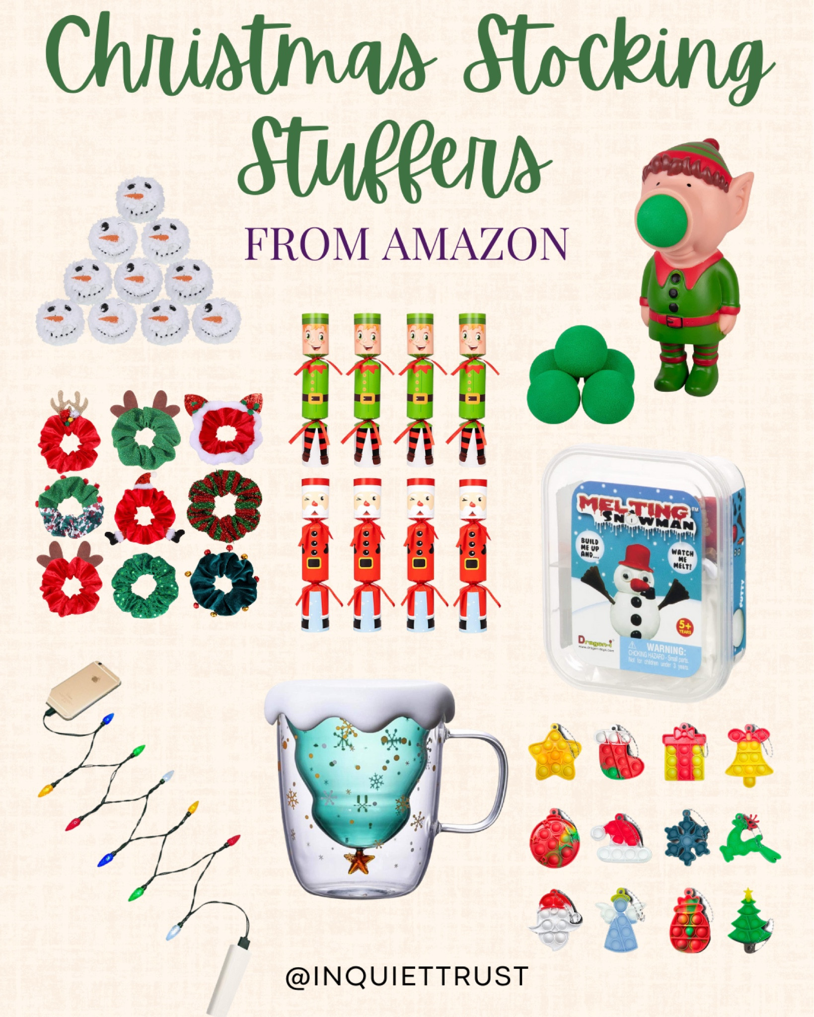 Amazon's fun stocking stuffers for Christmas! 

#affordablefinds #amazonfaves #holidaygiftguide 

#LTKhome #LTKkids #LTKSeasonal
