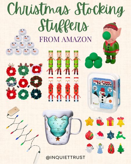Amazon's fun stocking stuffers for Christmas! 

#affordablefinds #amazonfaves #holidaygiftguide 

#LTKhome #LTKkids #LTKSeasonal
