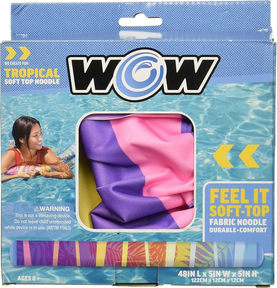 WOW Sports Tropical Soft Top Noodle | Amazon (US)