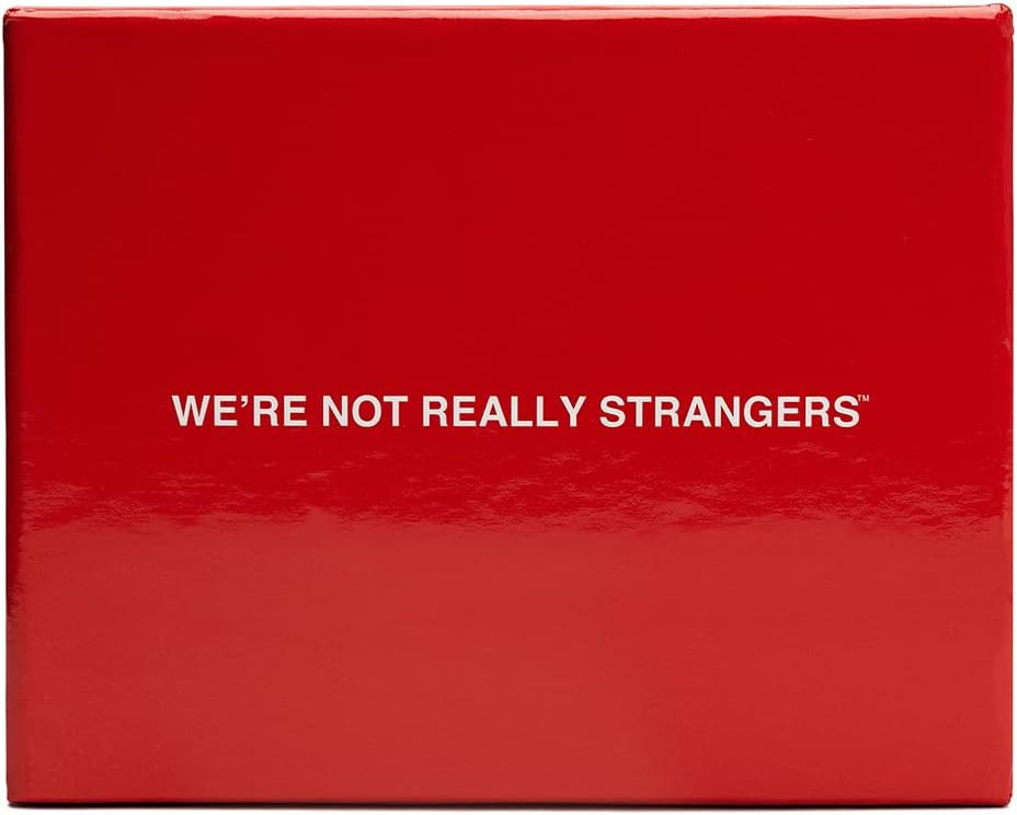 WE'RE NOT REALLY STRANGERS Card Game - Fun Family Party Games for Adults Teens & Kids Game Night,... | Amazon (US)