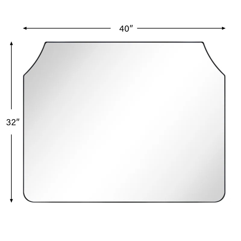 Parerna Metal Arch Wall Mirror | Wayfair North America