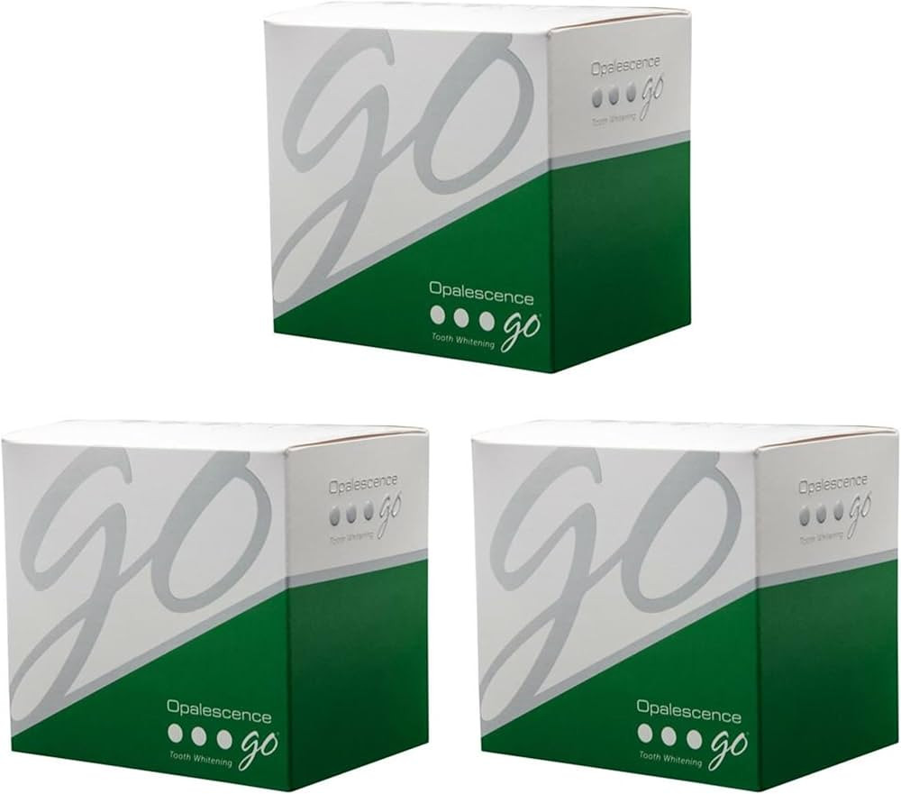 Opalescence Go - Prefilled Teeth Whitening Trays - Original 15% - 4 Treatments (3 Packs) - Hydrog... | Amazon (US)