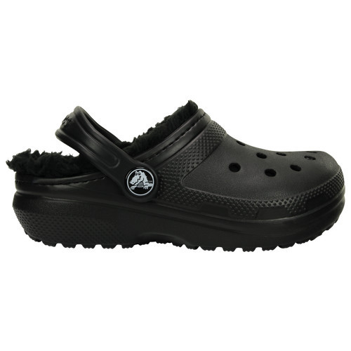 Boys Crocs Crocs Lined Clogs - Boys' Toddler Shoe Black Size 05.0 | Kids Foot Locker (US)