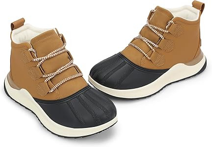 DREAM PAIRS Ankle Winter Boots for Women Waterproof Lace Up Anti-Slip Warm Snow Booties Fashion S... | Amazon (US)