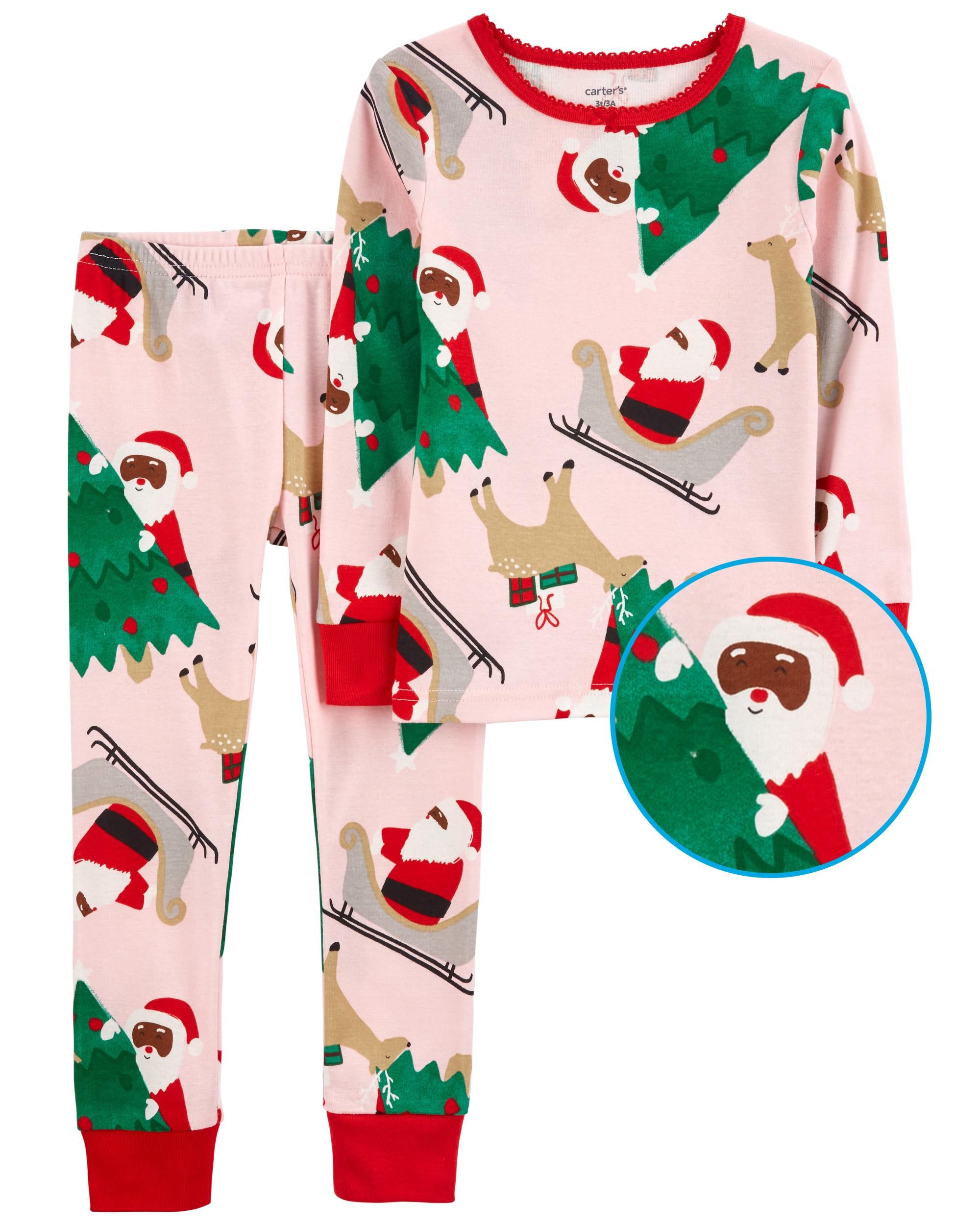 Baby 2-Piece Santa 100% Snug Fit Cotton PJs | Carter's