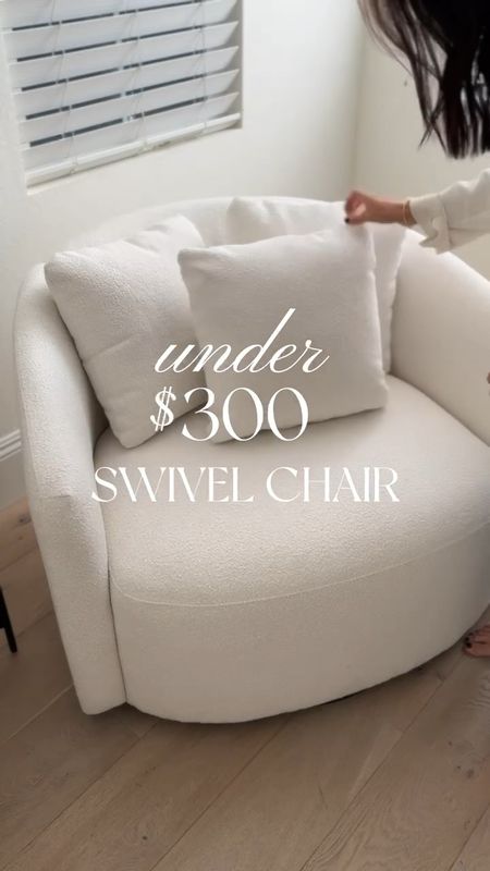 Under $300 swivel chair! #StylinbyAylin #Aylin 

#LTKStyleTip #LTKHome