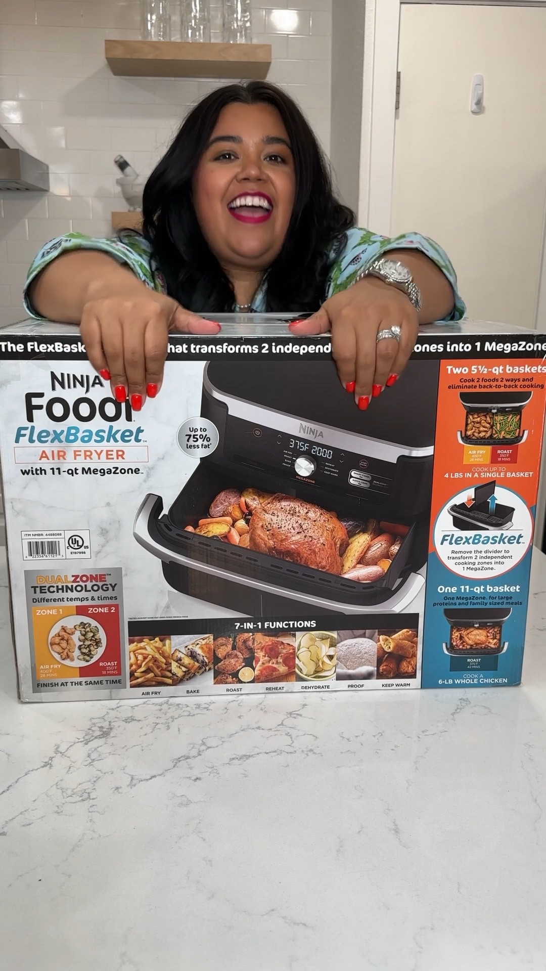I’m late to the air fryer game and I have been missing out! It is so easy to use and I can cook just about anything in this Ninja Foodi flex basket. You can use both sides and cook at different temps our remove the divider and use the entire basket to cook. 

Meal prep, ninja foodi, air fryer, home essentials, kitchen appliances, home decor

#LTKPlusSize #LTKCyberWeek #LTKHome